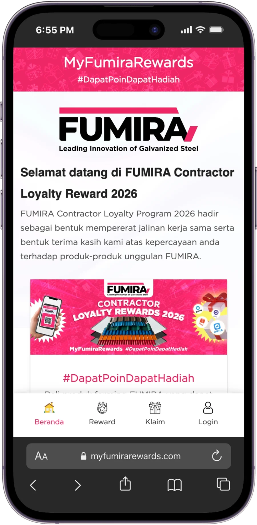 Fumira Rewards